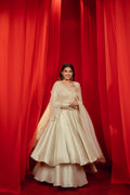 Rajwadi Ivory Patola Anarkali