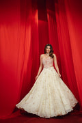 Peach & Ivory Soft Tone Lehenga Set