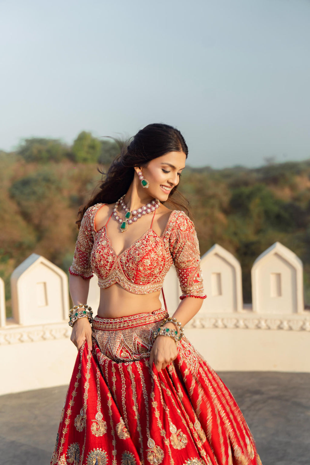 Baanri Lehenga Set
