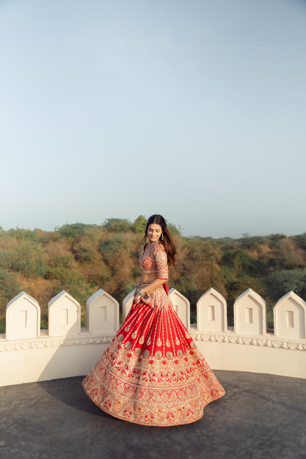 Baanri Lehenga Set