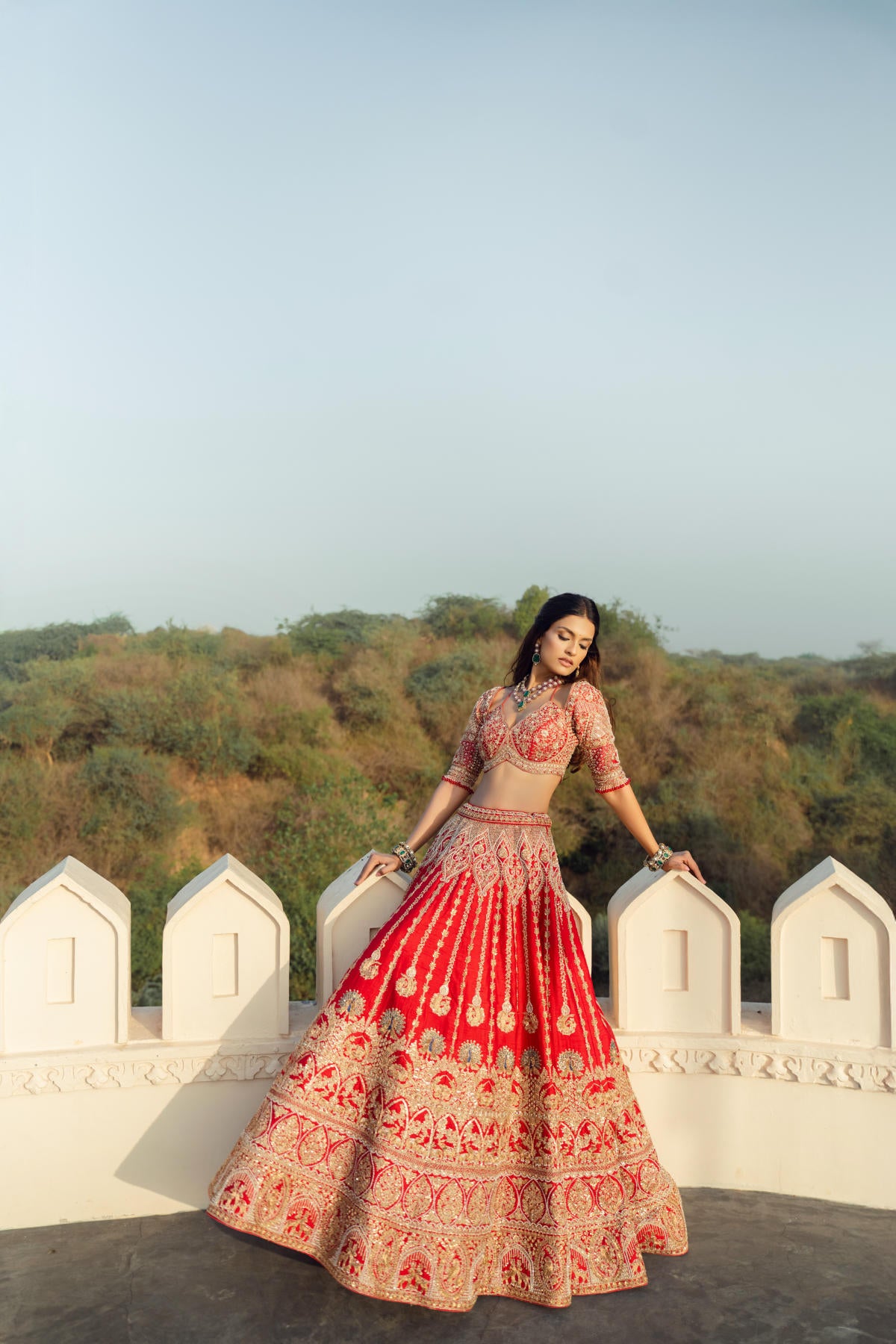 Baanri Lehenga Set