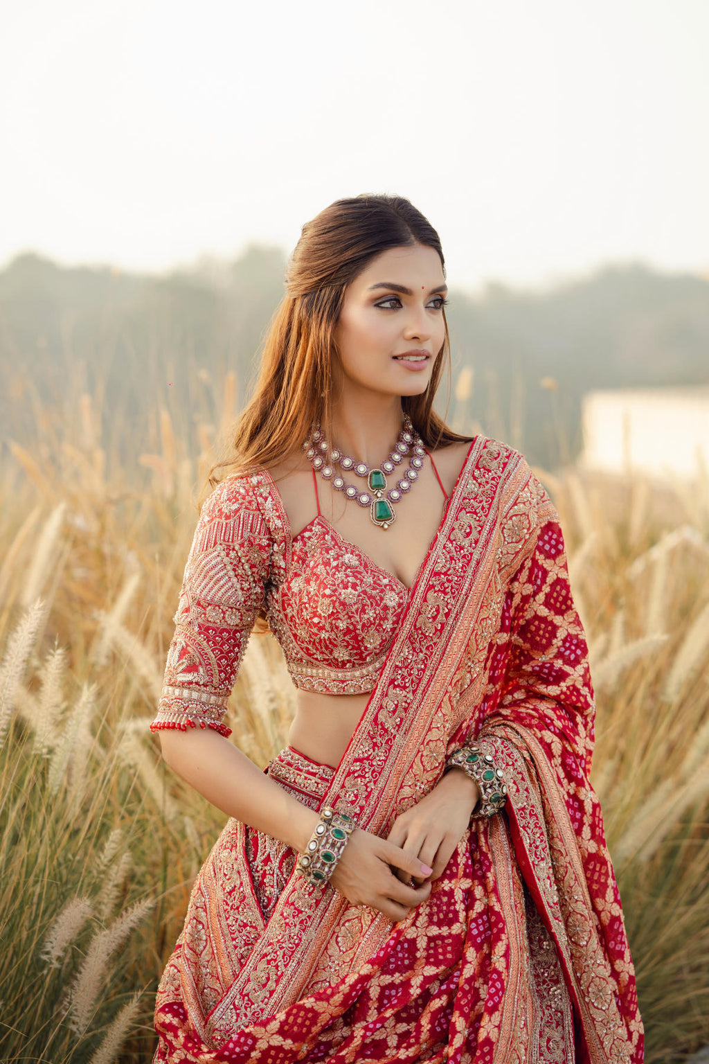 Baanri Lehenga Set