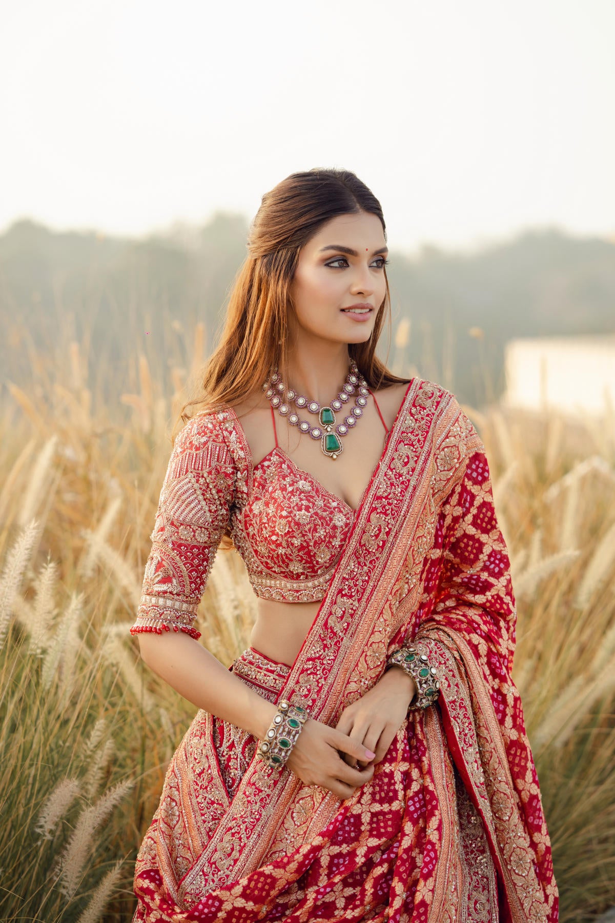 Baanri Lehenga Set