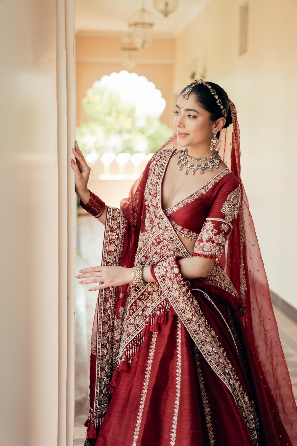 Saanjri Lehenga Set