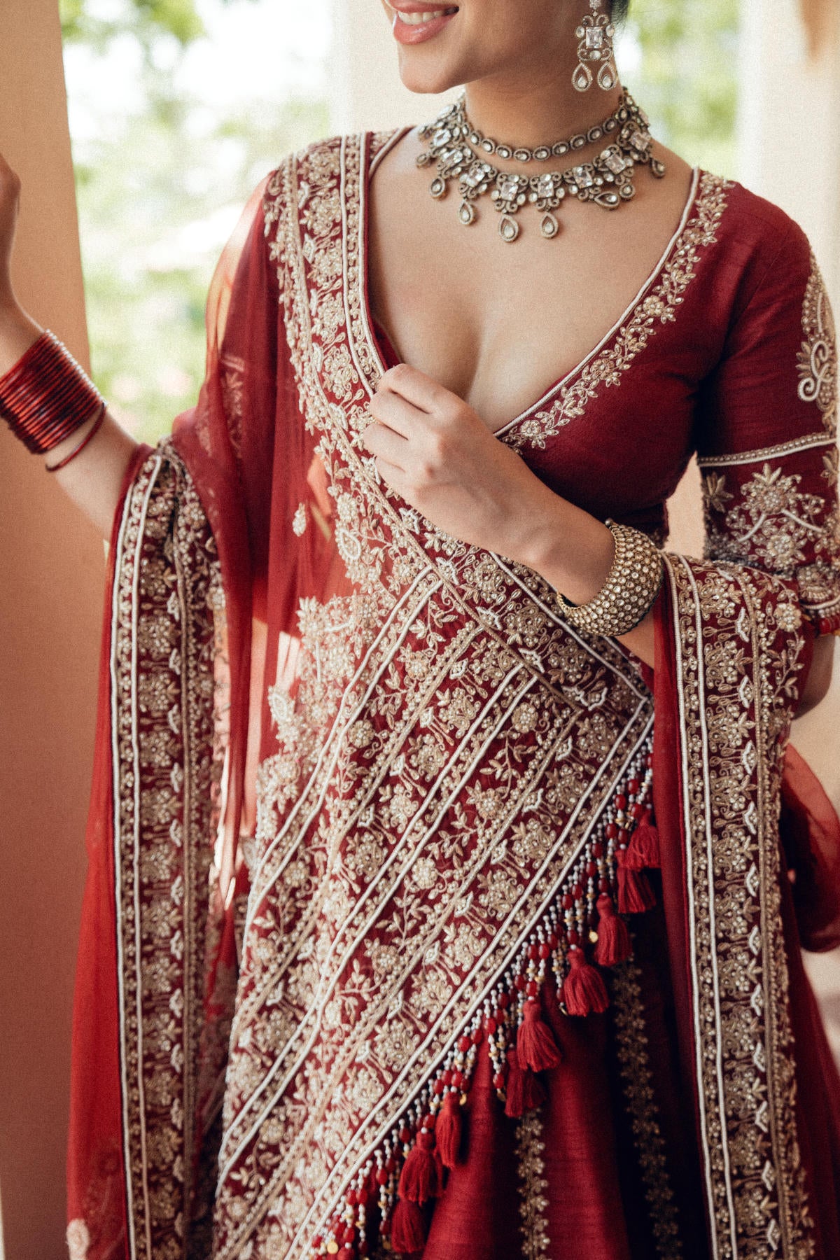 Saanjri Lehenga Set