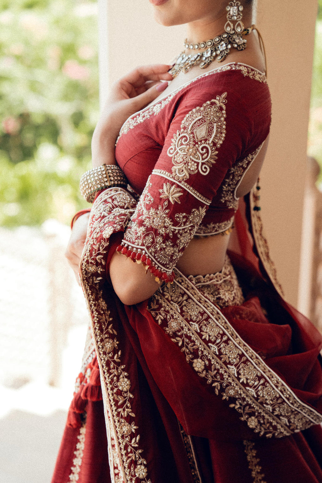 Saanjri Lehenga Set
