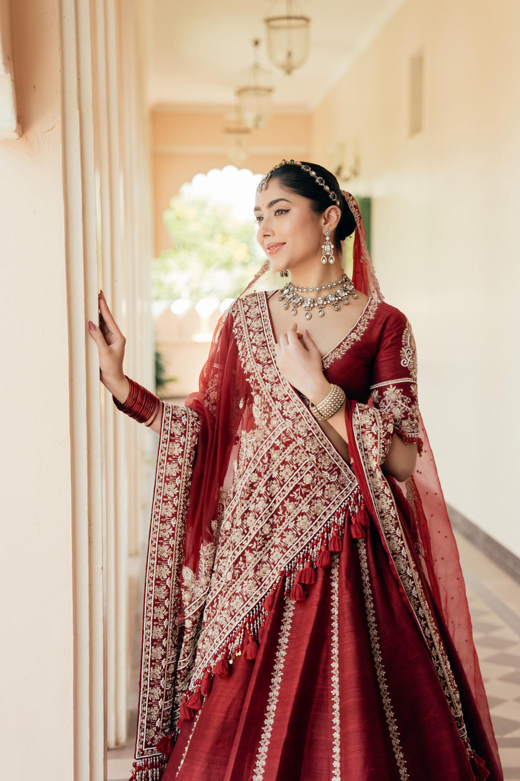 Saanjri Lehenga Set