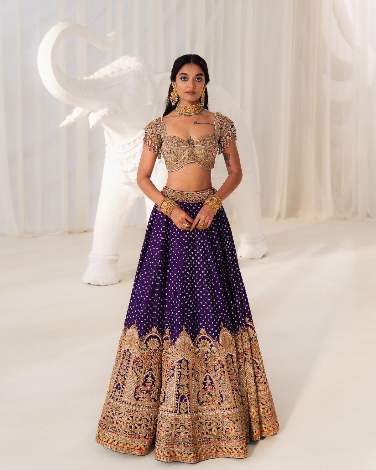Nandini Lehenga Set