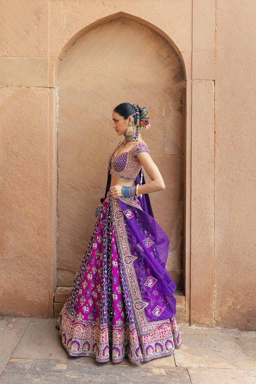 Classic Jamuni Lehenga Set