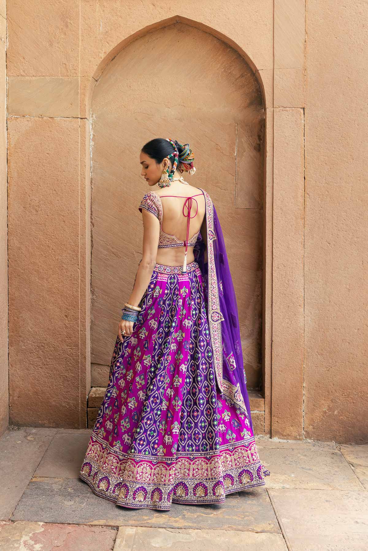 Classic Jamuni Lehenga Set