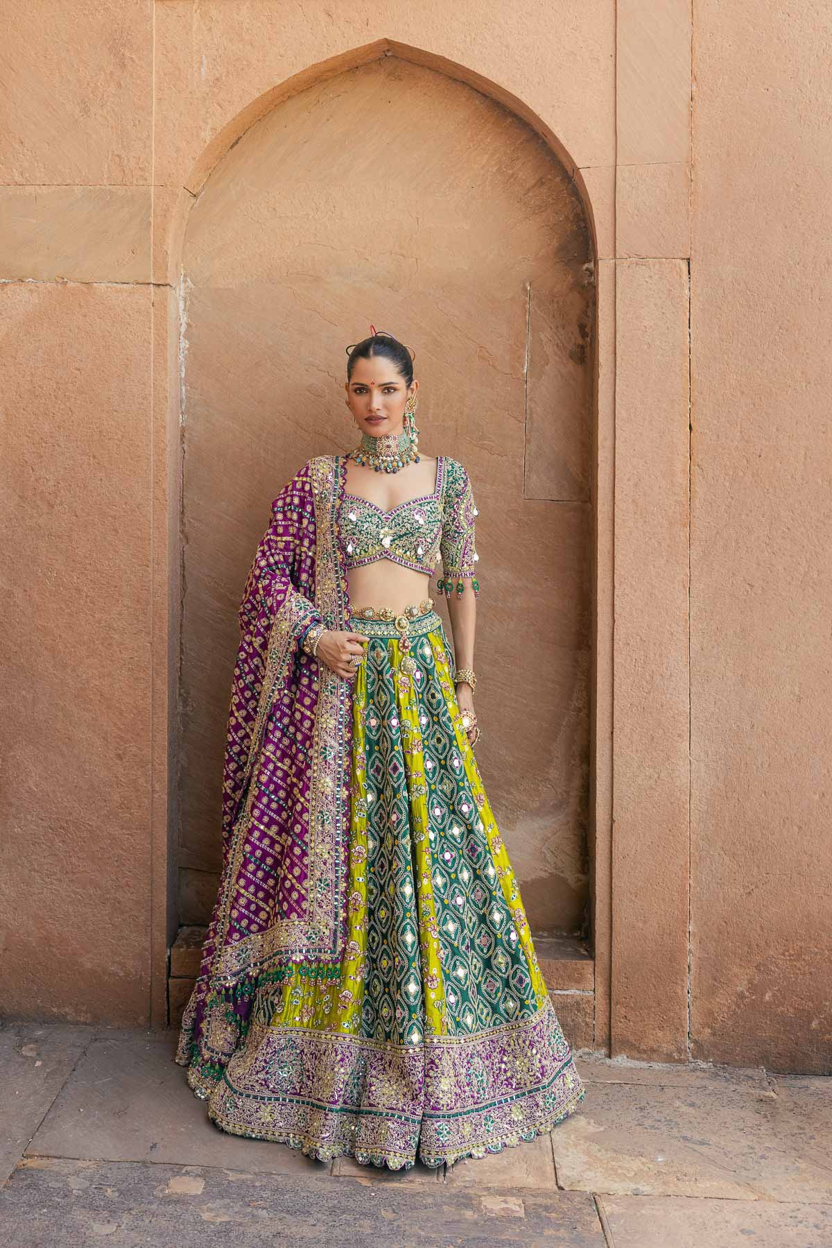 Rangilo Bandhani Lehenga Set
