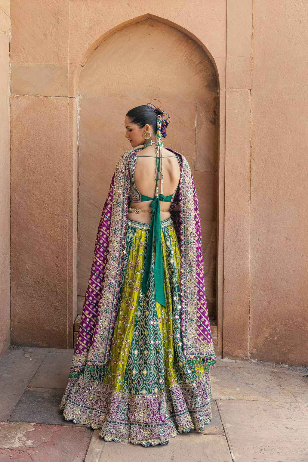 Rangilo Bandhani Lehenga Set