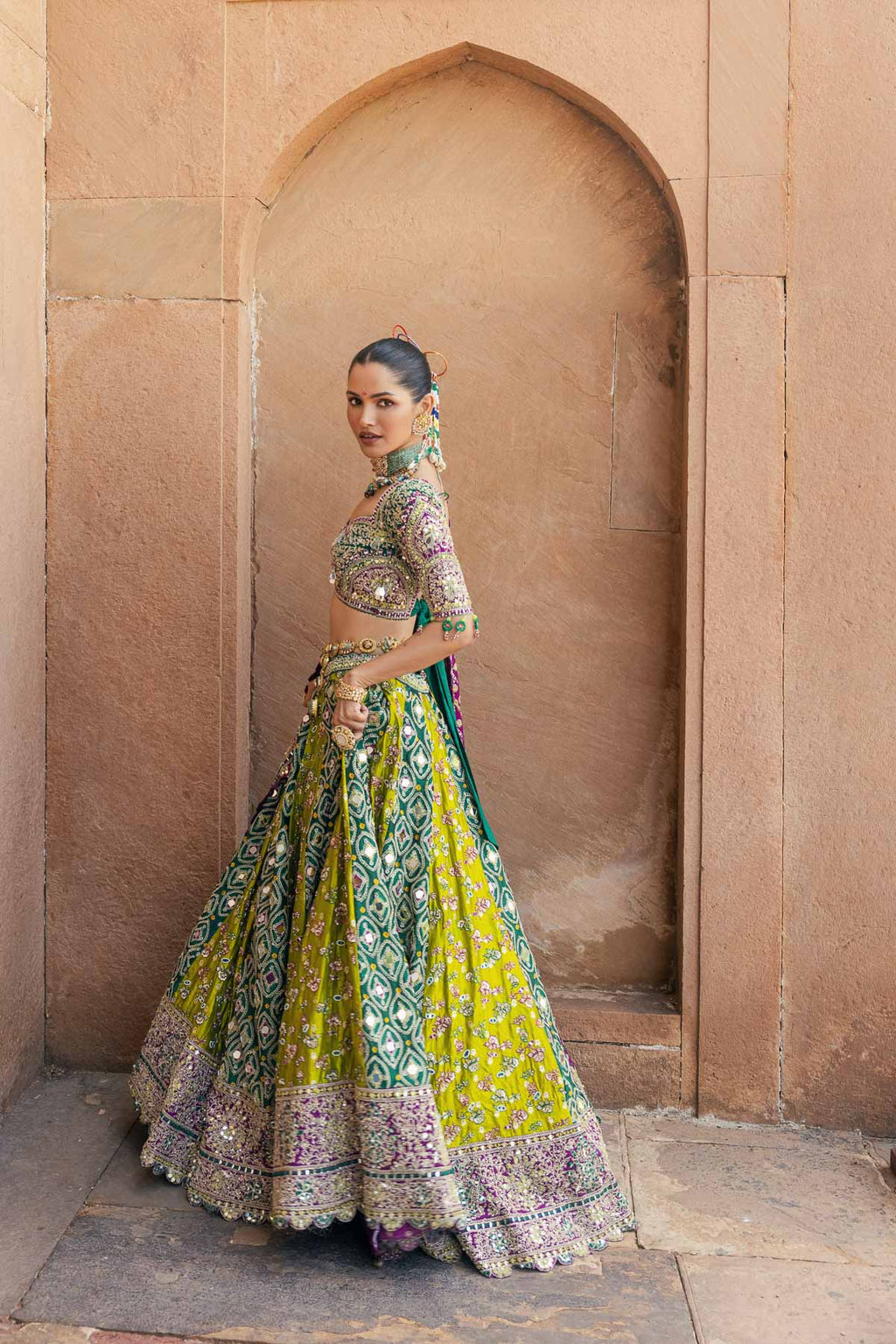 Rangilo Bandhani Lehenga Set
