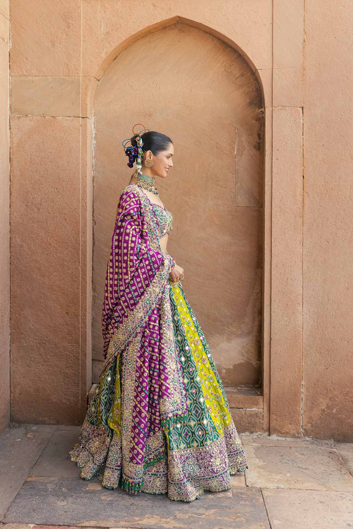 Rangilo Bandhani Lehenga Set