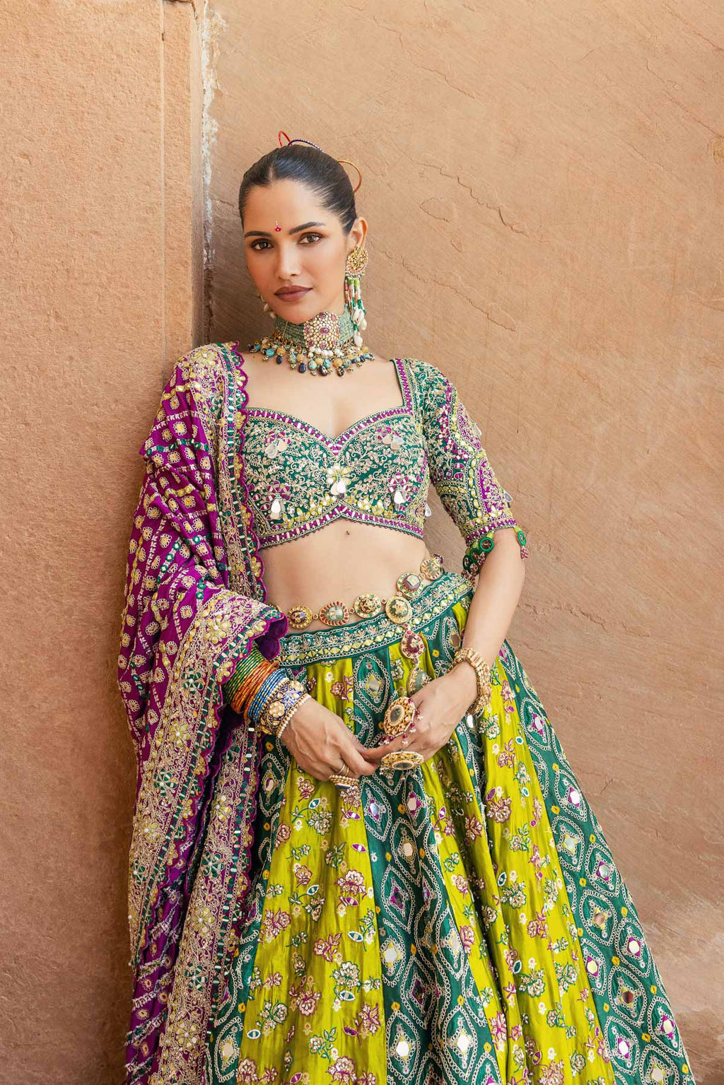 Rangilo Bandhani Lehenga Set