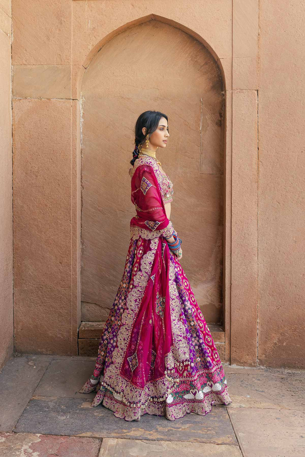 Gulaab Hansini Lehenga Set