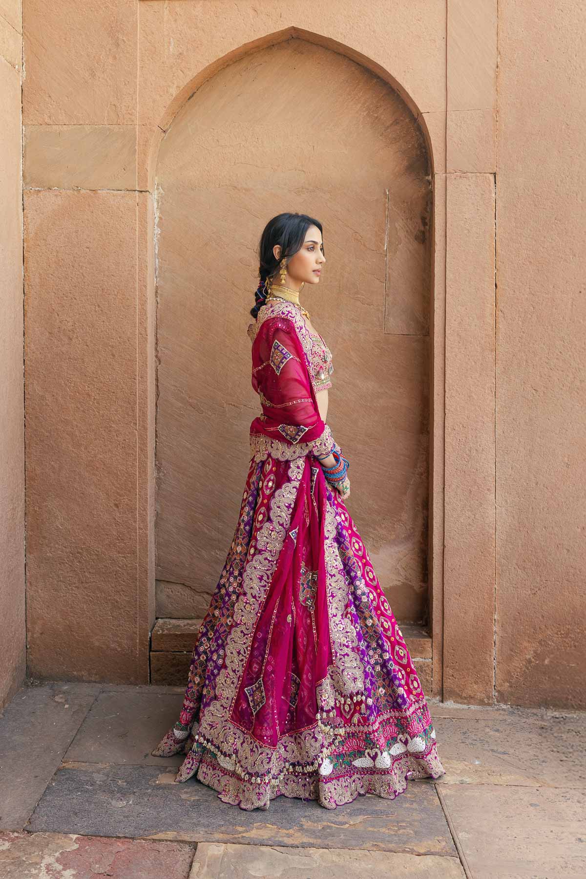 Gulaab Hansini Lehenga Set