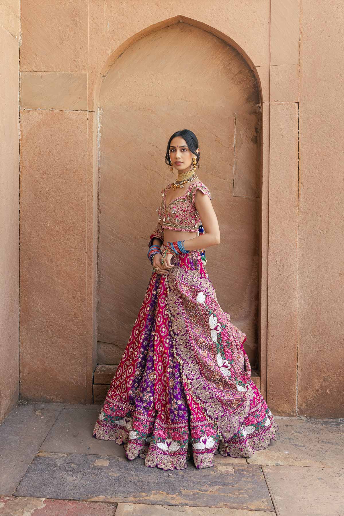 Gulaab Hansini Lehenga Set