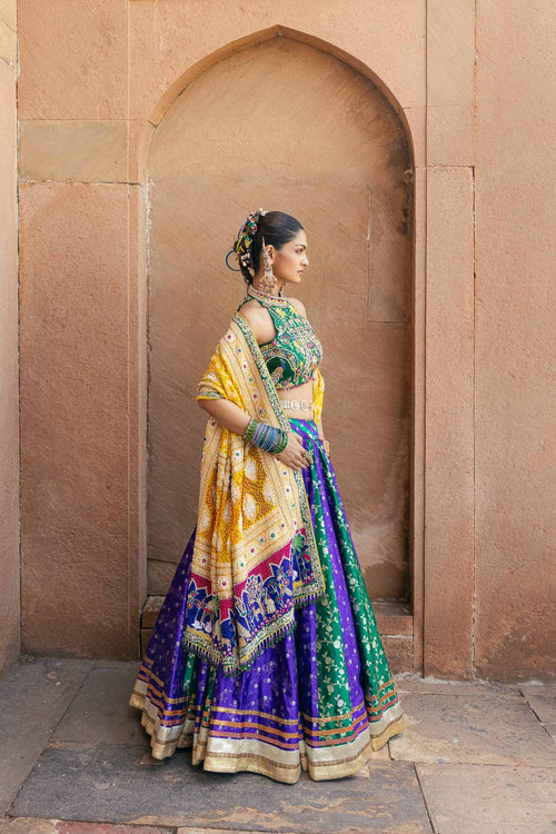 Balam Kesari Lehenga Set