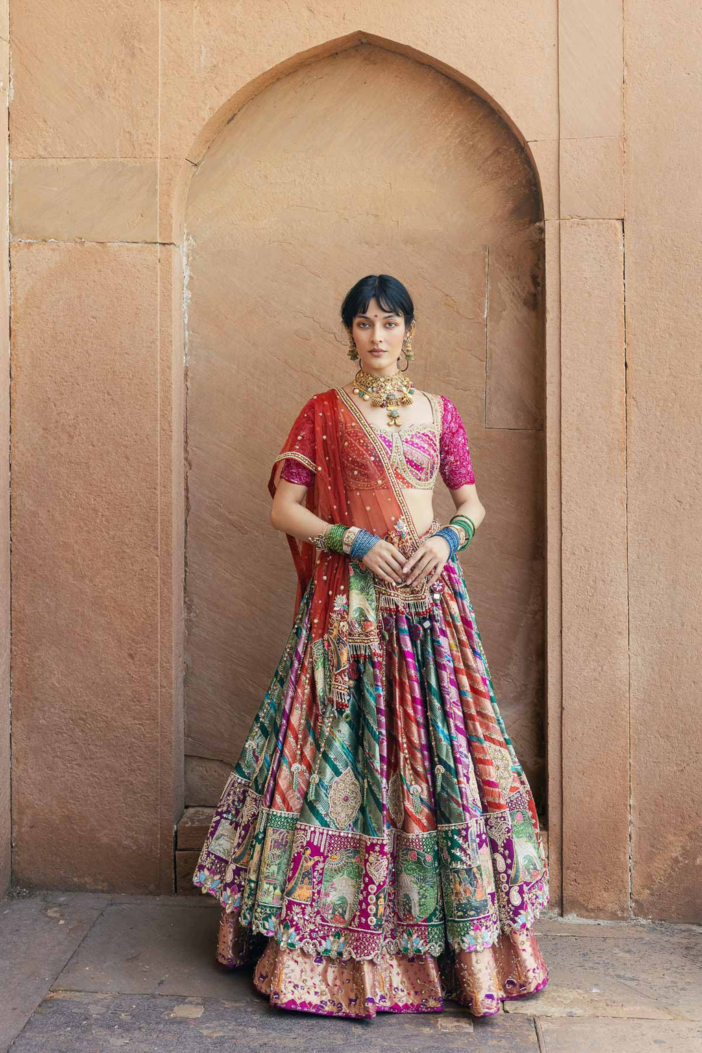 Rang Ras Lehenga Set