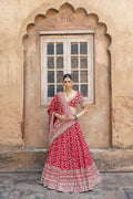 Laal Moti Lehenga Set