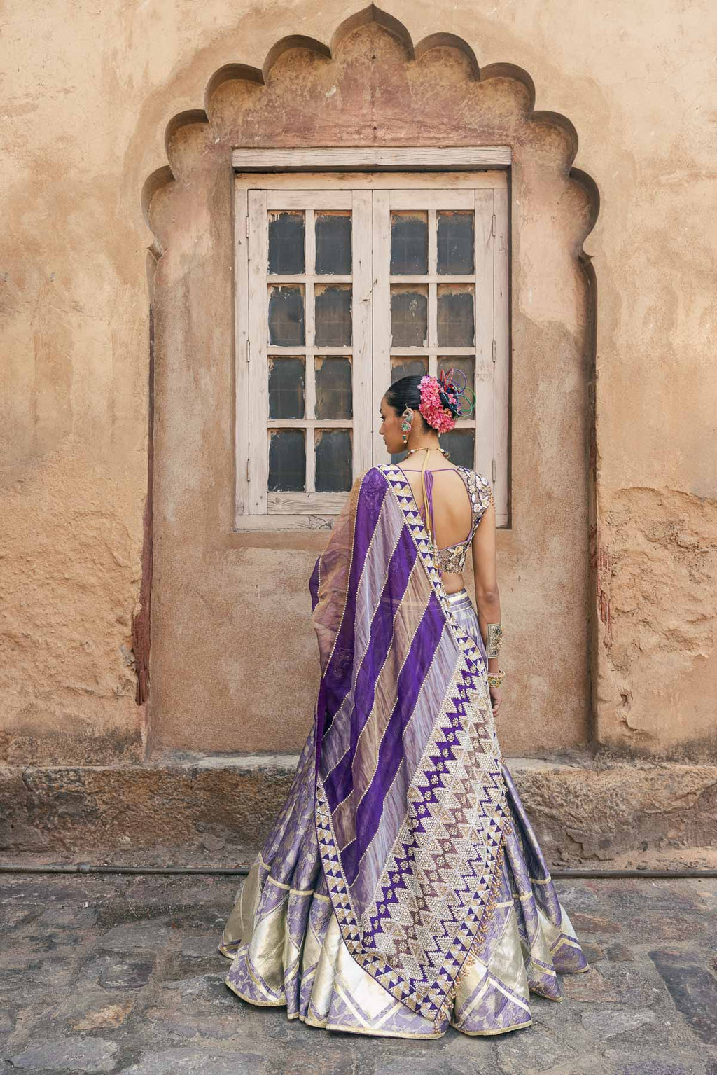 Sunehra Gota Lehenga Set