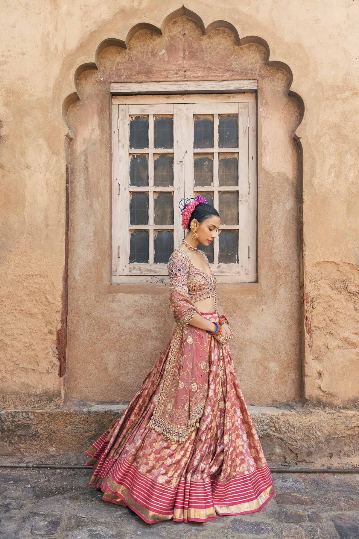 Aabha saaj Lehenga Set