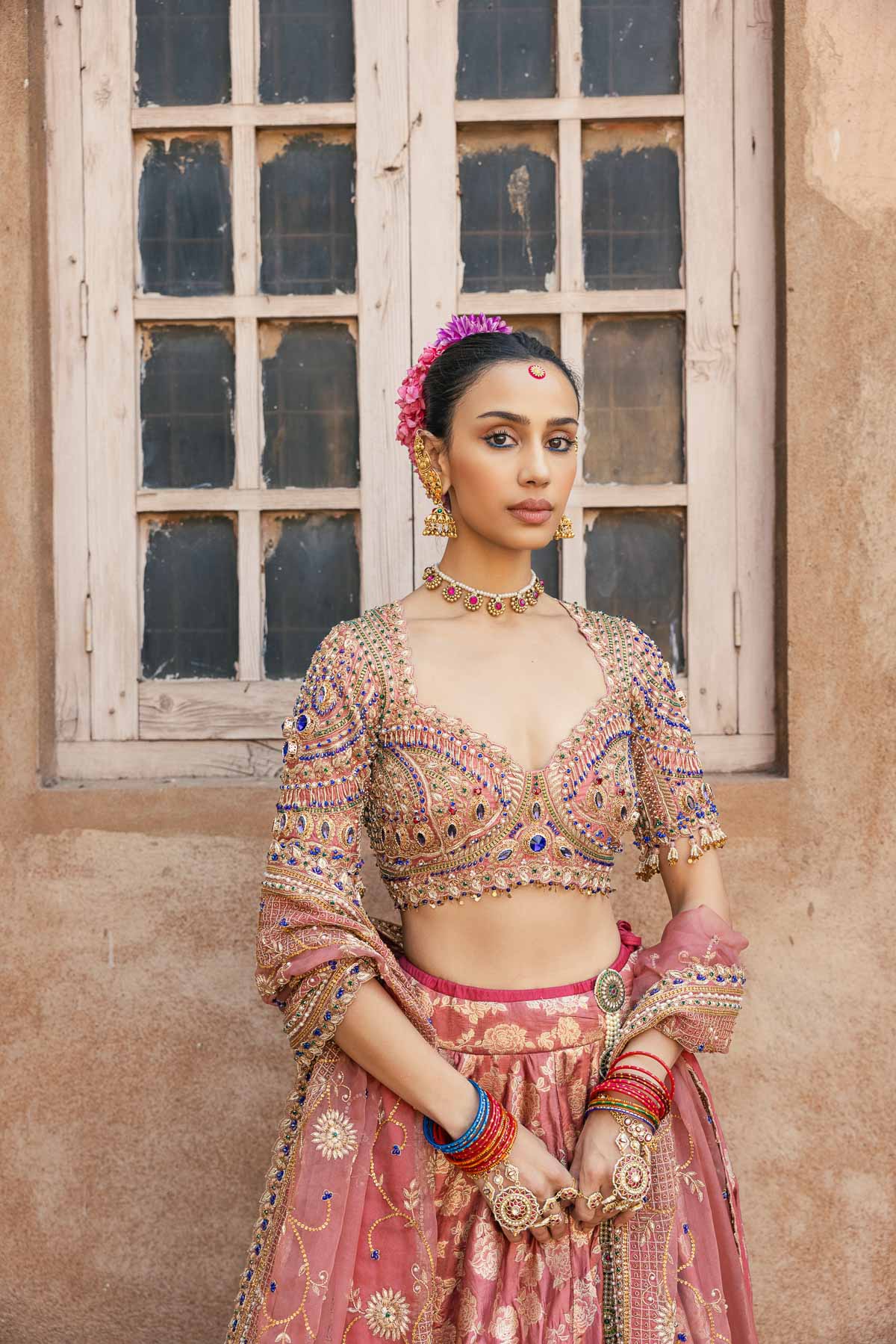 Aabha saaj Lehenga Set