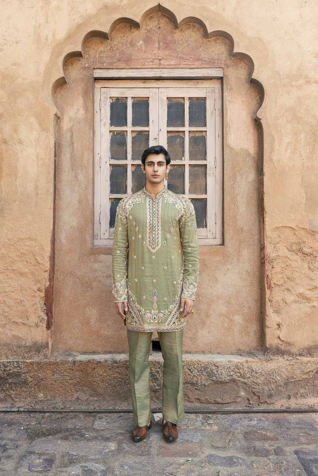 Zaituni Tissue Kurta Set